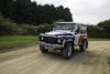 2014 Land Rover Defender racing by Bowler. Image by Land Rover.