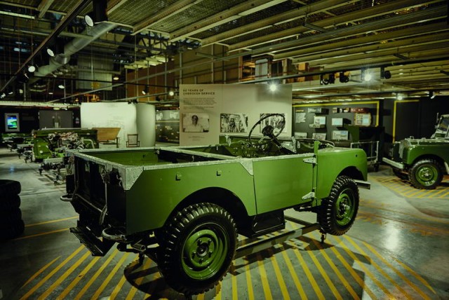 Land Rover turns back its factory clocks. Image by Land Rover.