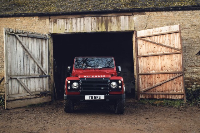 Land Rover Defender Works V8 70th Edition: a 150k special. Image by Land Rover.