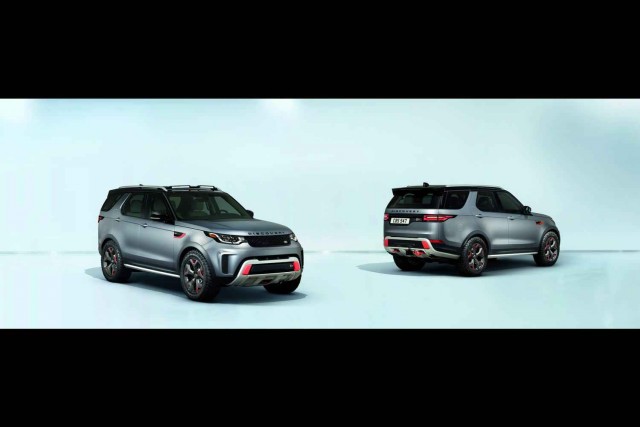 Land Rover unleashes Discovery SVX. Image by Land Rover.