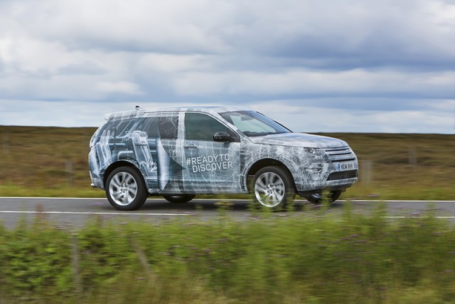 Seven seats for Discovery Sport. Image by Land Rover.