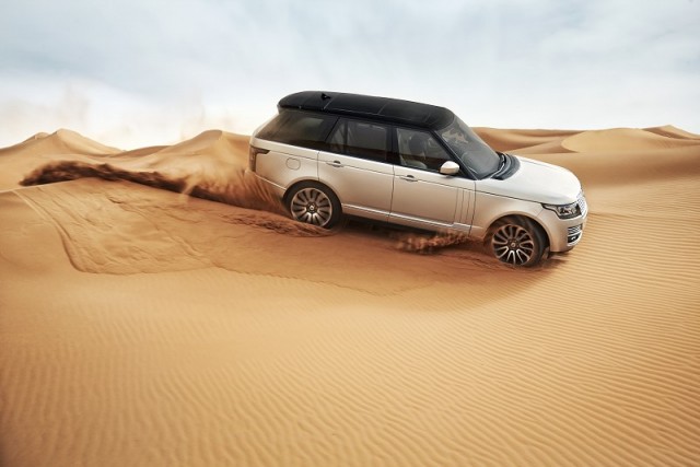 Lightweight Range Rover revealed. Image by Land Rover.