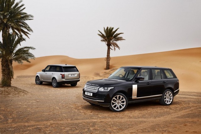 New Range Rover in detail. Image by Land Rover.