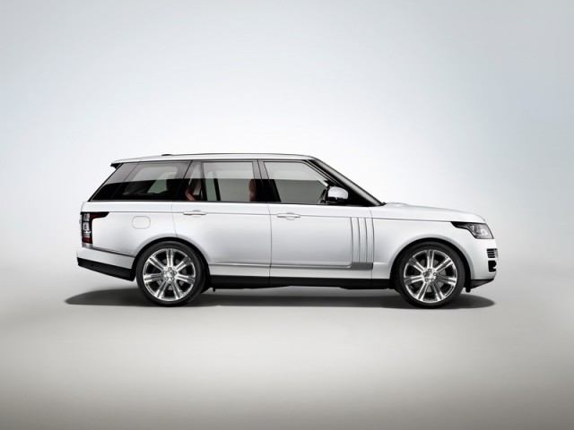 Longer, darker Range Rovers. Image by Land Rover.