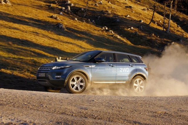 First Drive: Range Rover Evoque 2WD. Image by Nick Dimbleby.