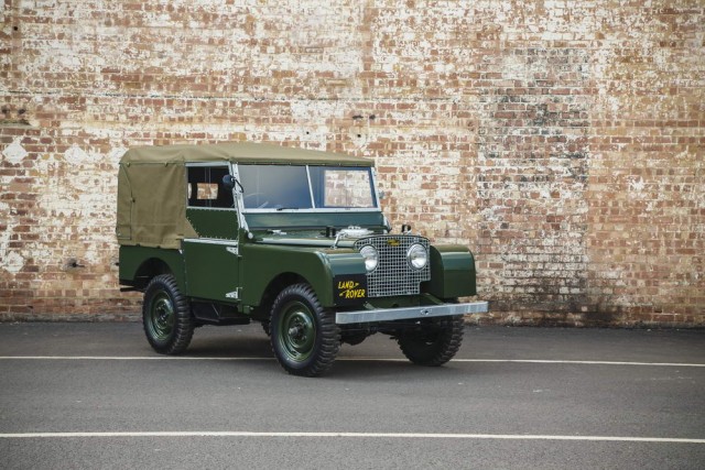 Land Rover to recreate Series 1. Image by Land Rover.