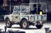 Earliest Land Rover found in garden near factory. Image by Land Rover.