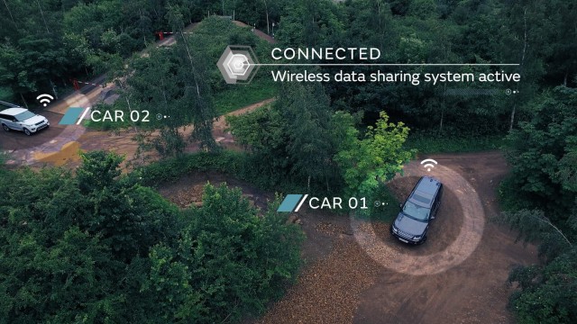 Land Rover researches off-road autonomous possibilities. Image by JLR.