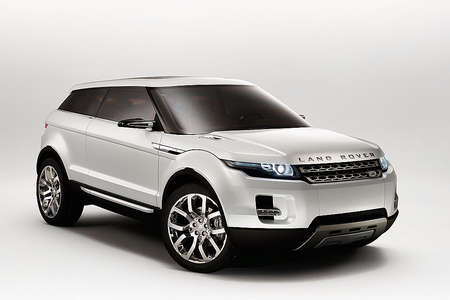 Land Rover can't contain new model. Image by Land Rover.
