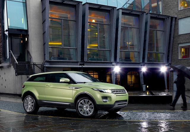 Range Rover Evoque available from under 30,000. Image by Land Rover.