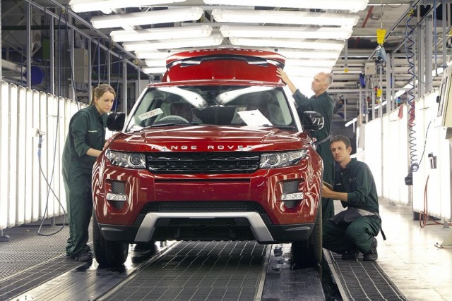 Busy times for Jaguar Land Rover. Image by Land Rover.