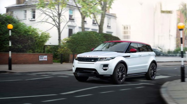 Abbey Road inspires Range Rover Evoque. Image by Land Rover.