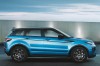 Range Rover Evoque celebrates with Landmark. Image by Land Rover.