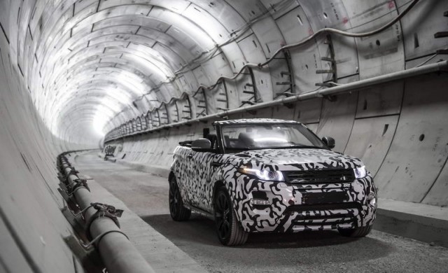 Topless Evoque to go on sale next year. Image by Land Rover.