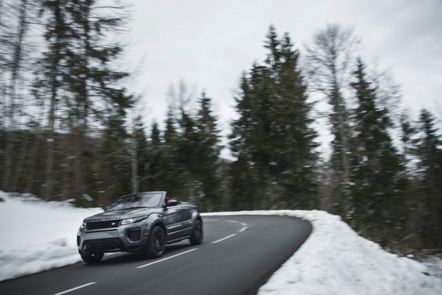 First drive: Range Rover Evoque Convertible. Image by Land Rover.