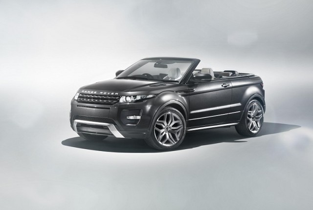 Controversial open-top Evoque. Image by Land Rover.