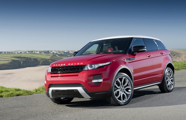Incoming: Range Rover Evoque. Image by Land Rover.