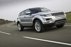 2011 Range Rover Evoque prototype. Image by Land Rover.