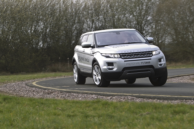 Passenger Preview: Range Rover Evoque. Image by Land Rover.