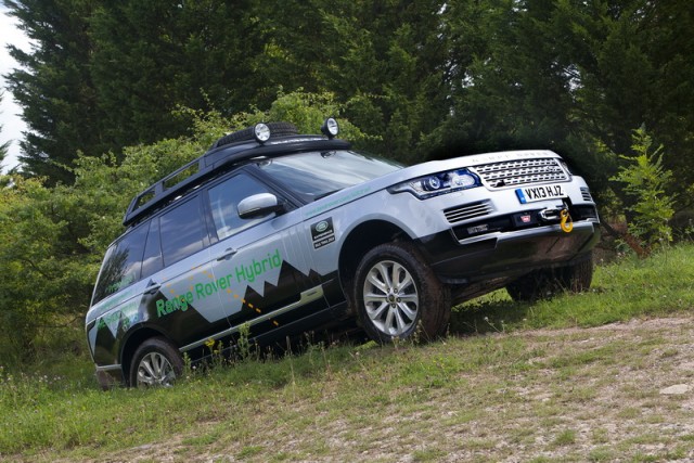 Hybrid Range Rover launched. Image by Land Rover.