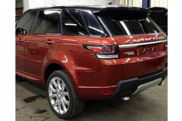 Range Rover Sport images leak. Image by the art of tint.