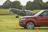 Range Rover Sport takes on the Spitfire. Image by Land Rover.