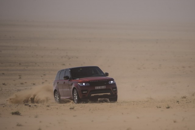 RR Sport's Desert Challenge now online. Image by Land Rover.