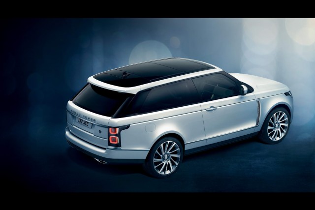 Range Rover reveals exclusive SV Coupe in Geneva. Image by Land Rover.