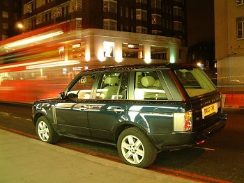 The Range Rover V8 Vogue is one of the best places to be at this time of the year. Click here to read our road test. Image by Adam Jefferson.