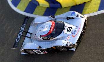 Audi had two versions of the R8R to race - they finished 3rd and 4th