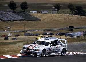 The BMW M3 of Hans Stuck was victorious