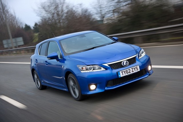 Lexus revises CT 200h range. Image by Lexus.