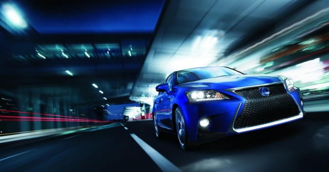 Incoming: revised Lexus CT 200h. Image by Lexus.