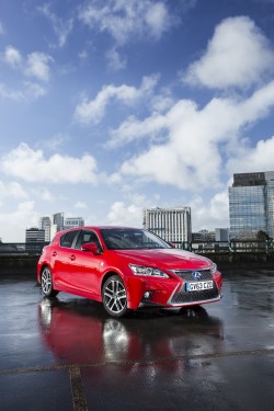 2014 Lexus CT 200h F Sport. Image by Lexus.