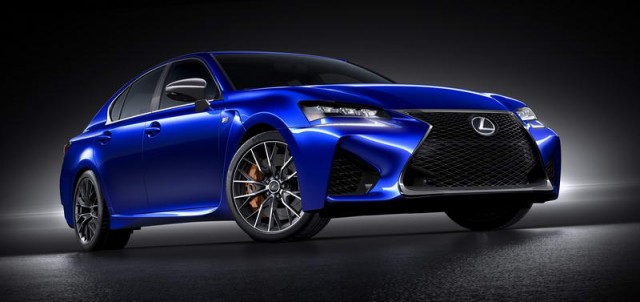 High performance Lexus GS F breaks cover. Image by Lexus.