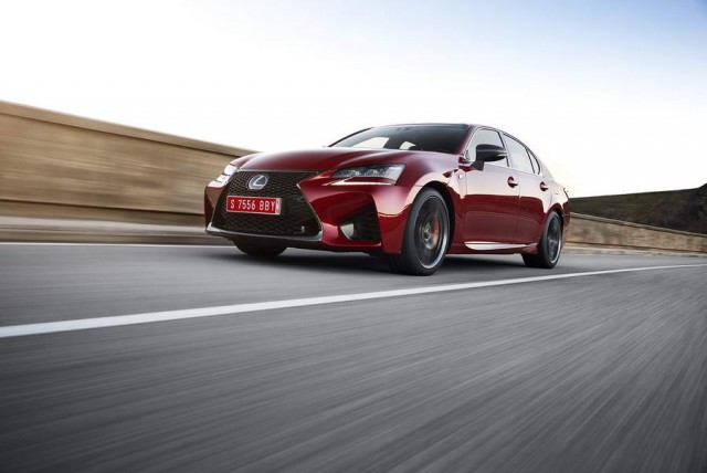 First drive: Lexus GS F. Image by Lexus.