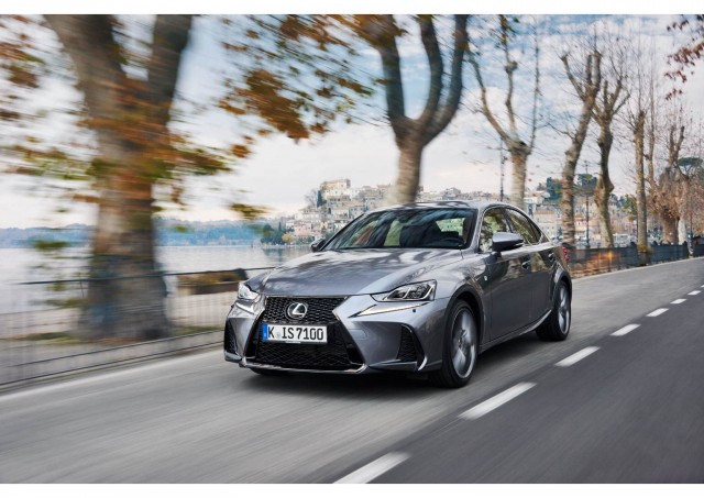 First drive: 2017MY Lexus IS 300h. Image by Lexus.