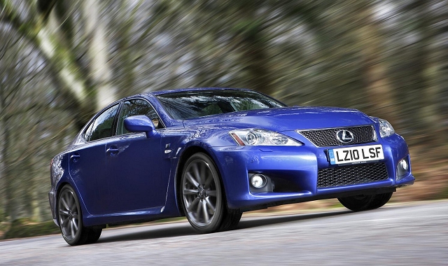 Lexus updates IS F with LSD and equipment. Image by Lexus.