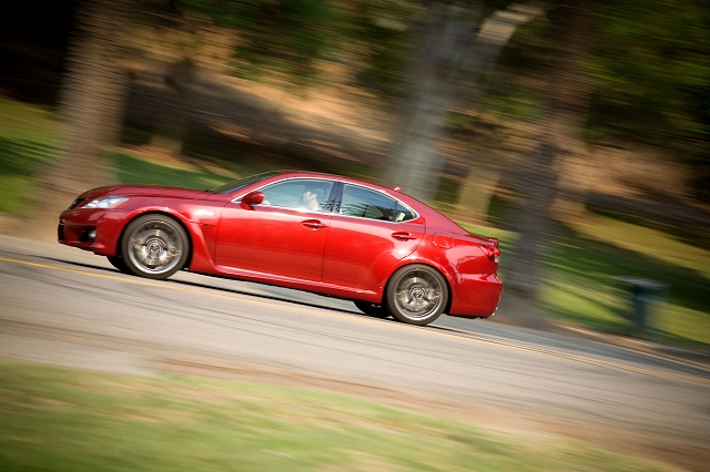 Image gallery of facelifted Lexus IS F. Image by Lexus.