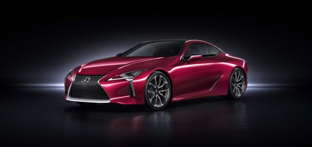 Lexus unleashes stunning LC 500 on the world. Image by Lexus.