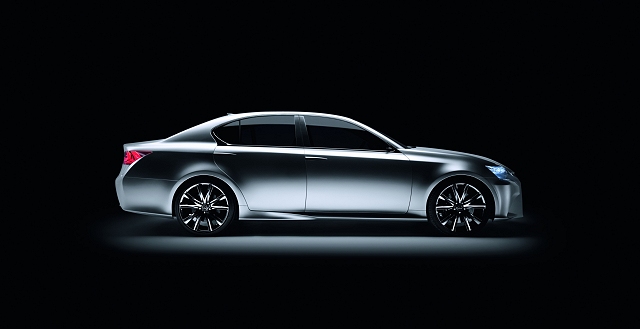 Lexus to launch GS at Monterey. Image by Lexus.