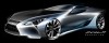 2012 Lexus LF-LC concept. Image by Lexus.