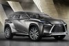 Shocking looks for Lexus SUV concept. Image by Lexus.