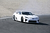 First drive: 2011 Lexus LFA supercar. Image by Lexus.