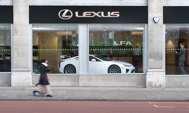 Lexus LFA 'sold-out'. Image by Lexus.
