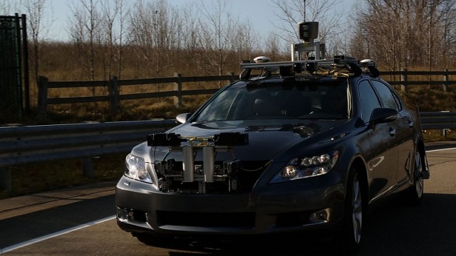 Toyota demos research vehicle. Image by Lexus.