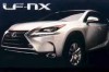 Lexus reveals NX - sort of. Image by Lexus.