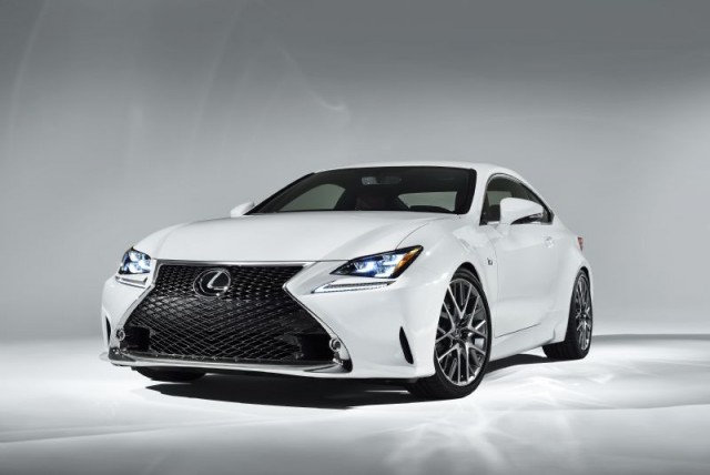 F attitude for new Lexus RC. Image by Lexus.