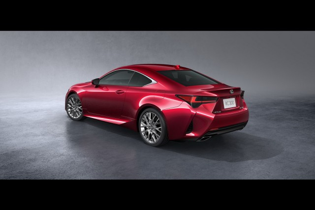 Midlife updates confirmed for Lexus RC. Image by Lexus.