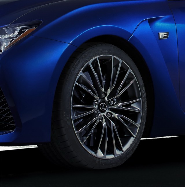 Lexus RC F to get V8 petrol engine. Image by Lexus.